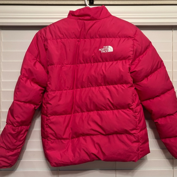 The North Face Kids Pink Puffer Jacket - Picture 3 of 7